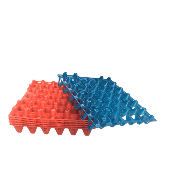 Egg plastic trays